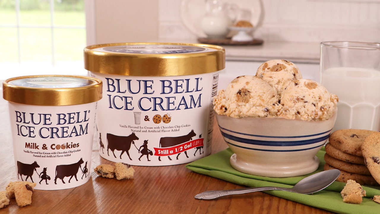 You can make Blue Bell cookies and cream without an ice cream machine