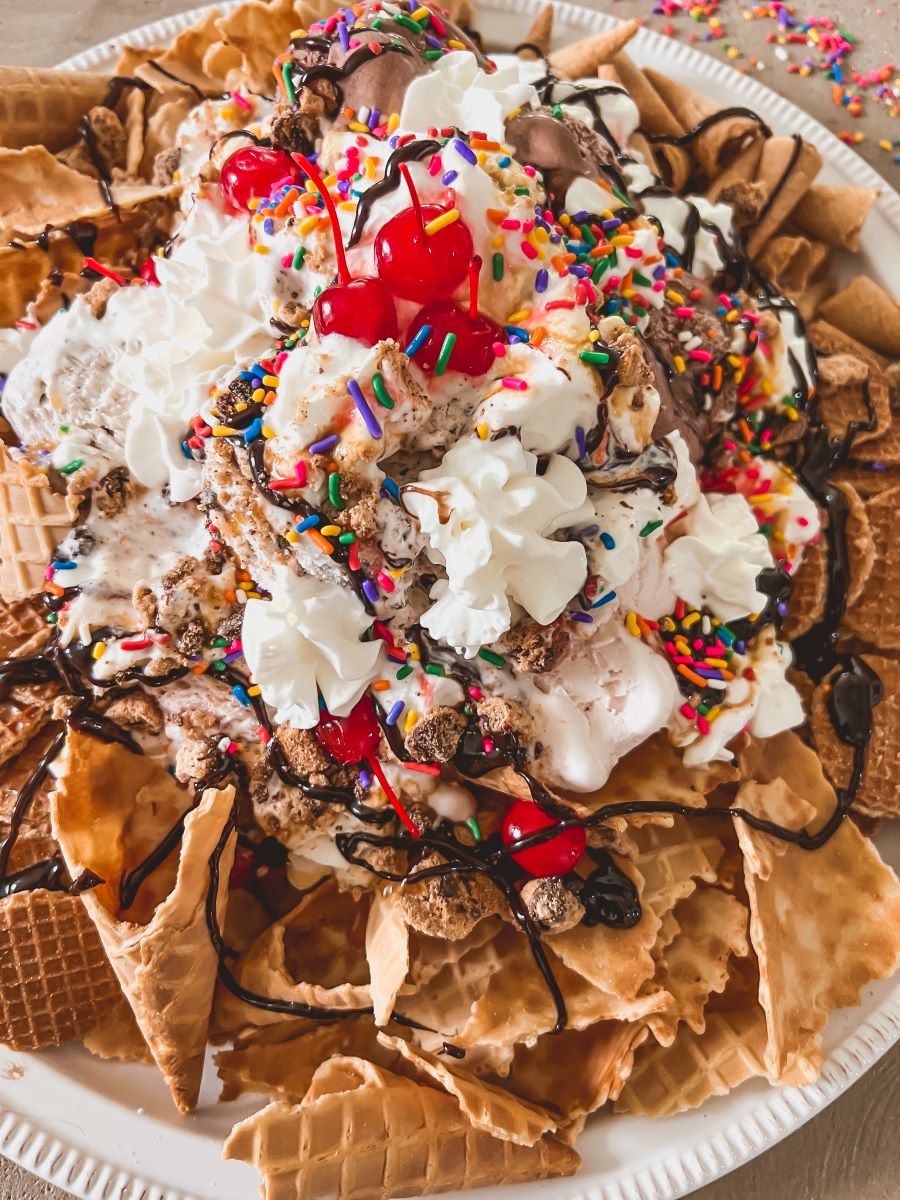 Ice Cream Nachos Ingredients