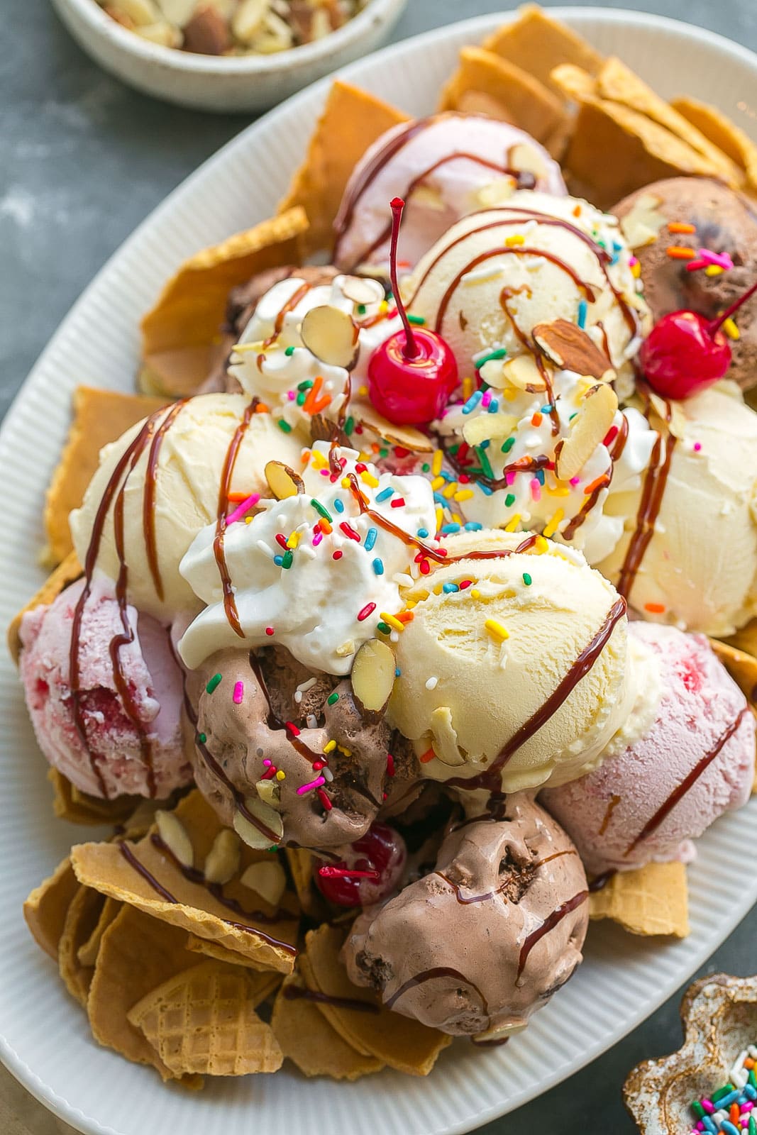 DIY Ice Cream Nacho Bar