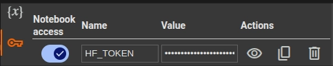 Adding Secret Key