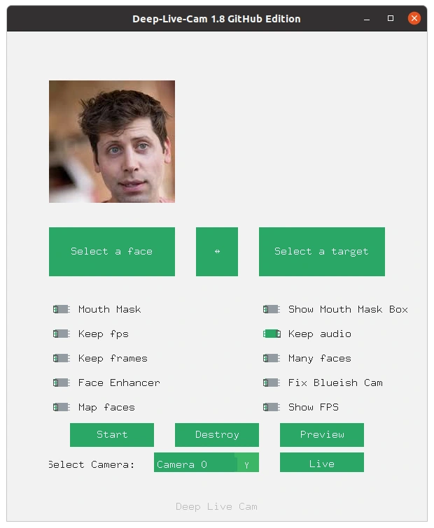 Testing the Live feature