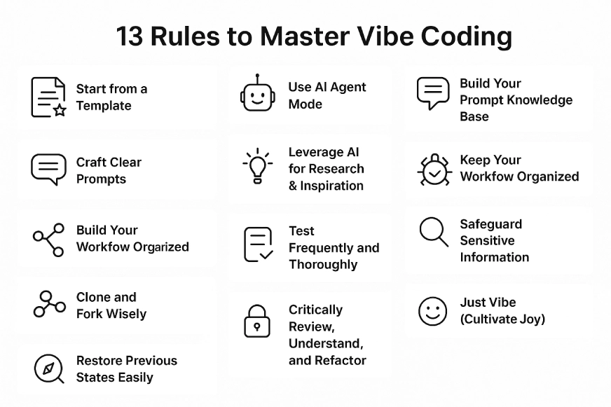 Rules to master Vibe Coding